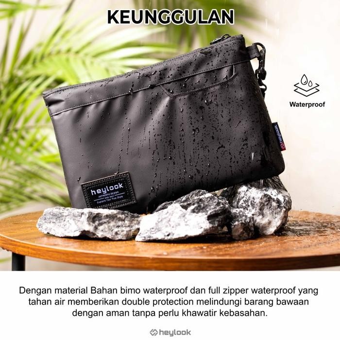Guteninc Wallts - Clutch Bag Royce Pouch Bag Hand Bag Pria Wanita Waterproof