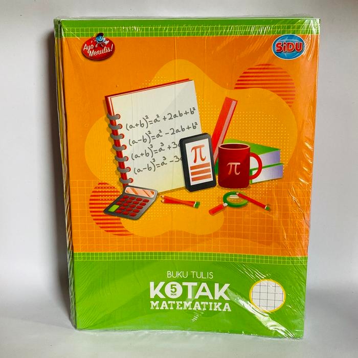 

Promo! Buku Tulis Kotak Kecil / Buku Tulis Matematika / 1 Pack Isi 10 Buku