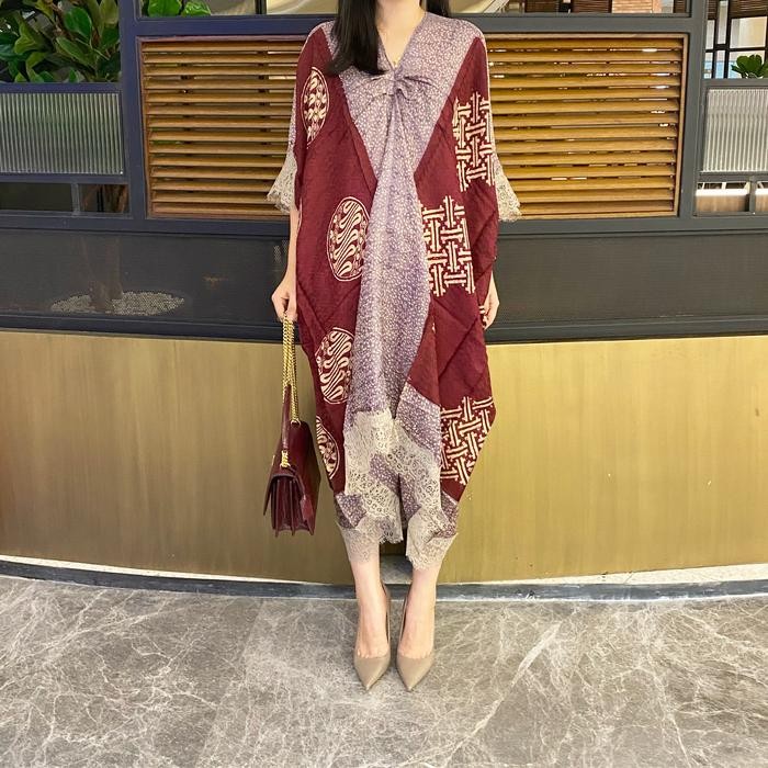 KAFTAN LACE VISCOSE/ Serian Petir- DRESS BATIK