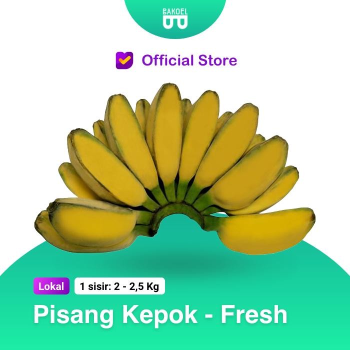 

NATURE- Pisang Kepok - Bakoel Sayur Online