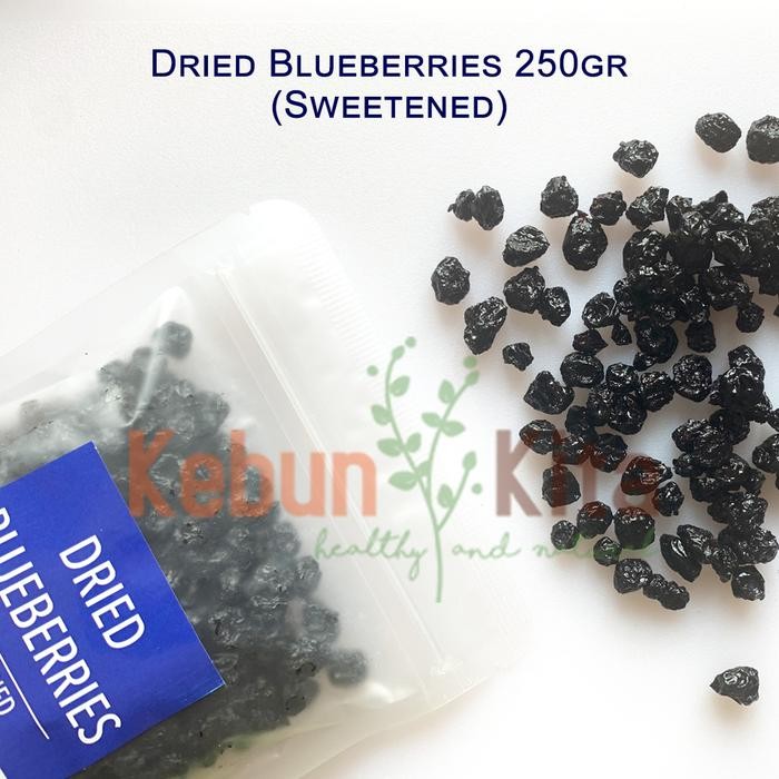 

NATURE- Dried Blueberries 250Gr ( Blueberry Kering )