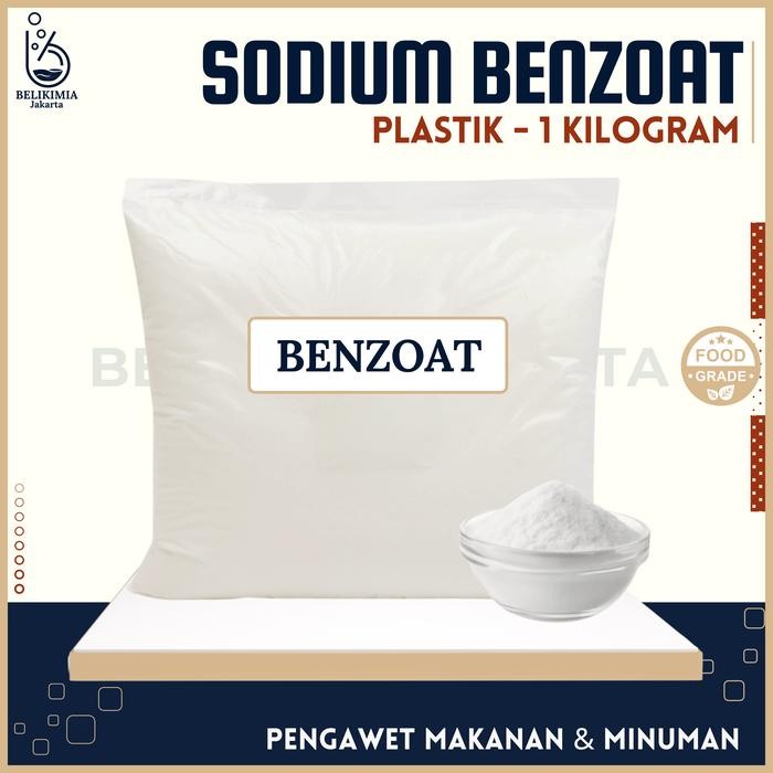 PROMO SODIUM BENZOAT / NATRIUM BENZOAT / PENGAWET MAKANAN DAN MINUMAN