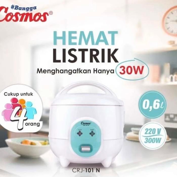Rice Cooker Cosmos 0,6 Liter Crj 1001