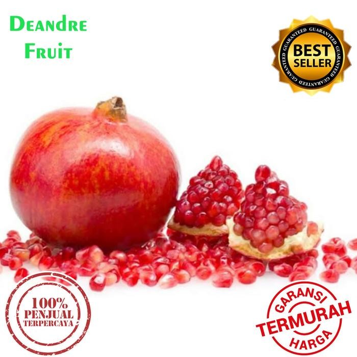 

NATURE- Murah Banget 1 Buah Delima Merah Import Pomegranate Red Fresh