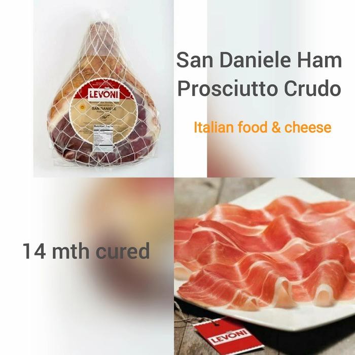 

Siap Kirim Levoni San Daniele Parma Ham 300gr Vacuum Pack - Premium Import Shopee