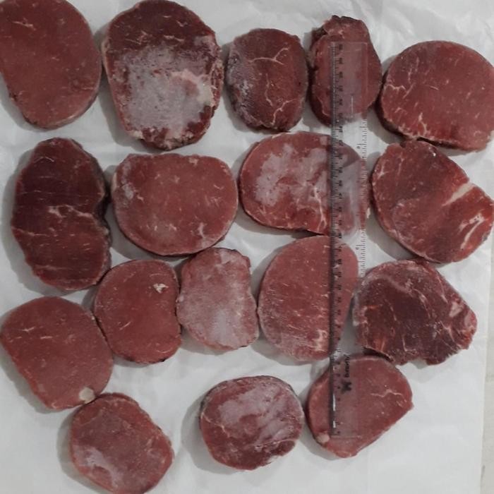

Siap Kirim Tenderloin / Lulur Dalam Steak Cut 500gr - Daging Premium Shopee