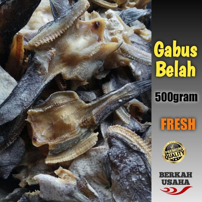 

Siap Kirim Ikan Asin Gabus Belah Kering 500gr - Gurih & Premium Shopee