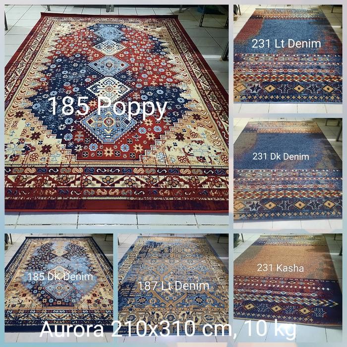 Karpet Permadani Jumbo Besar Aurora 210x310 cm