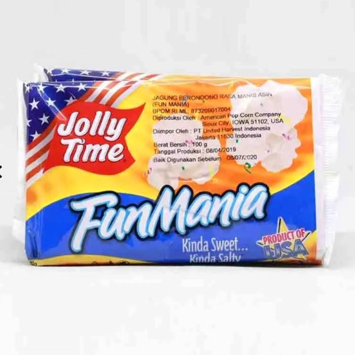 

SIAPKIRIM JOLLY TIME KETTLE MANIA 100 G READY STOCK
