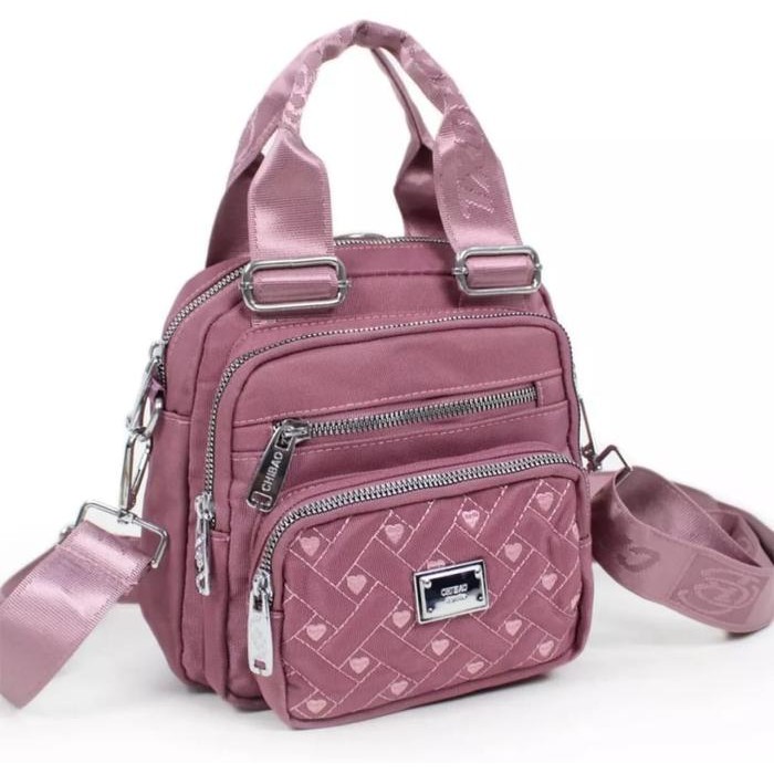 Tas selempang wanita 3in1 chibao import original