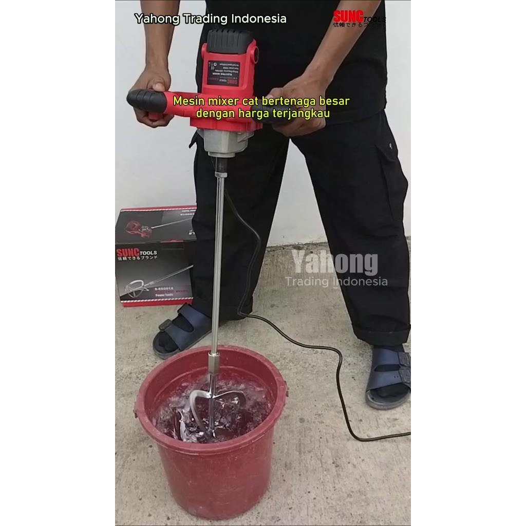 SUNC TOOLS Mata Bor Mixer Cat Gagang Mixer Cat