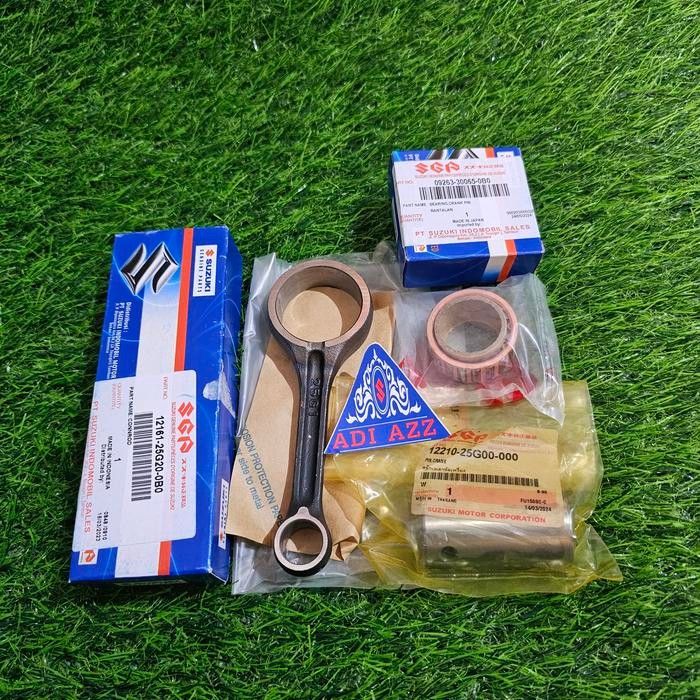 stang piston seher set bearing pen big satria fu 150 original sgp