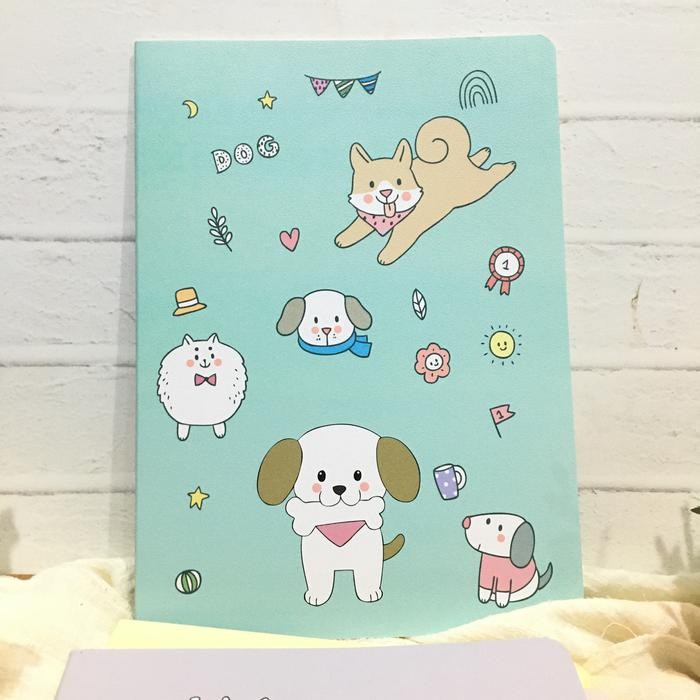 

Hot Sale! Mikirei Kawaii Summer Animal Notebook Buku Tulis Korea B5 Notebook