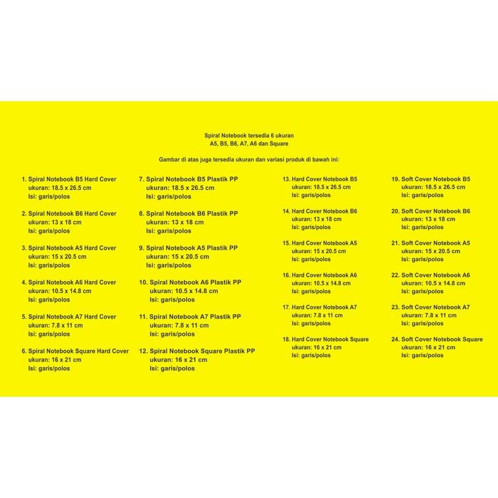 

Spiral Notebook A5 Limited Edition_305