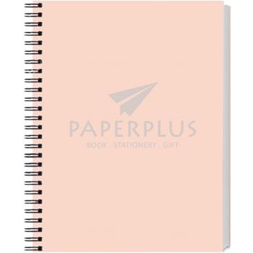 

Bisa Termin! Notebook Double Wire B6 Faded Pink