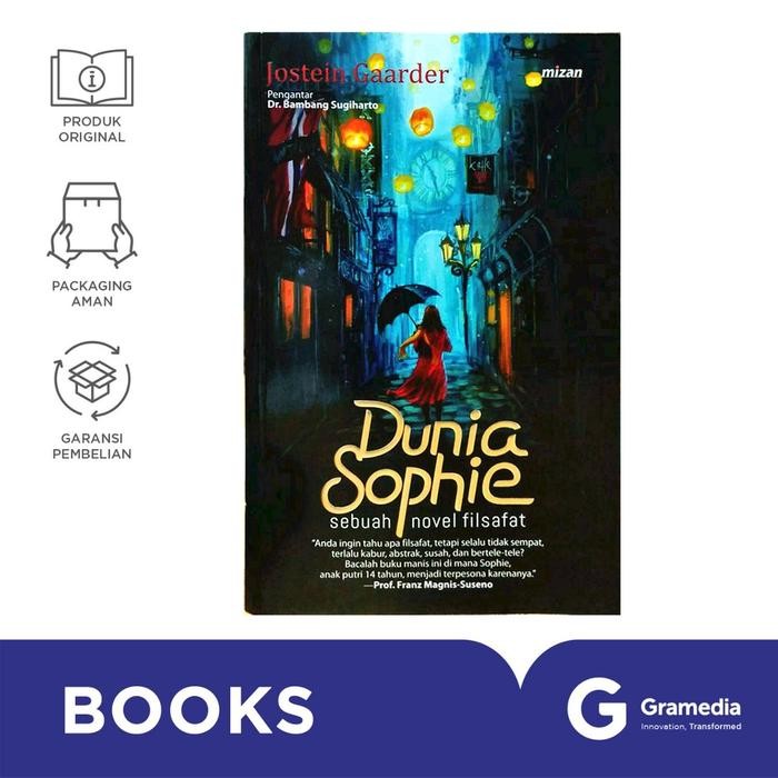 

Gramedia - Buku Novel Dunia Sophie Jostein Gaarder