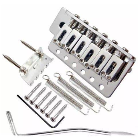 Promo Bridge Tremolo Fender Semi Updown Chrome