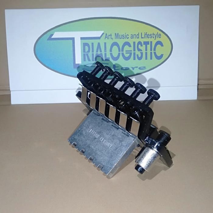 Promo Tremolo Gitar Floyd Rose Bridge Updown Black