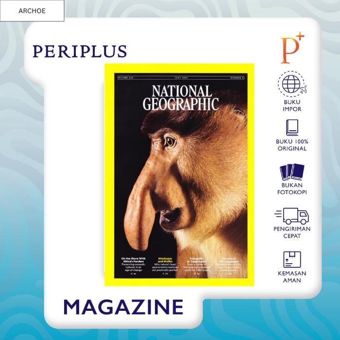 

Majalah Import - National Geographic Magazine US Terbaru