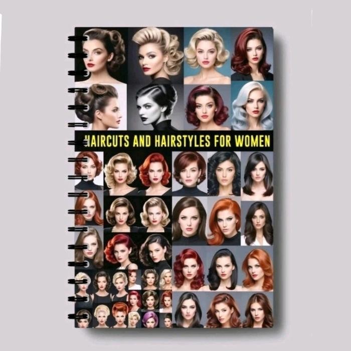 

Buku Catalog SALON WANITA model rambut Cewe Perempuan Majalah foto gaya rambut potong rambut 14