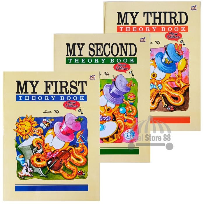 

My First/My Second/My Third Theory Book Lina Ng - Buku Teori Musik
