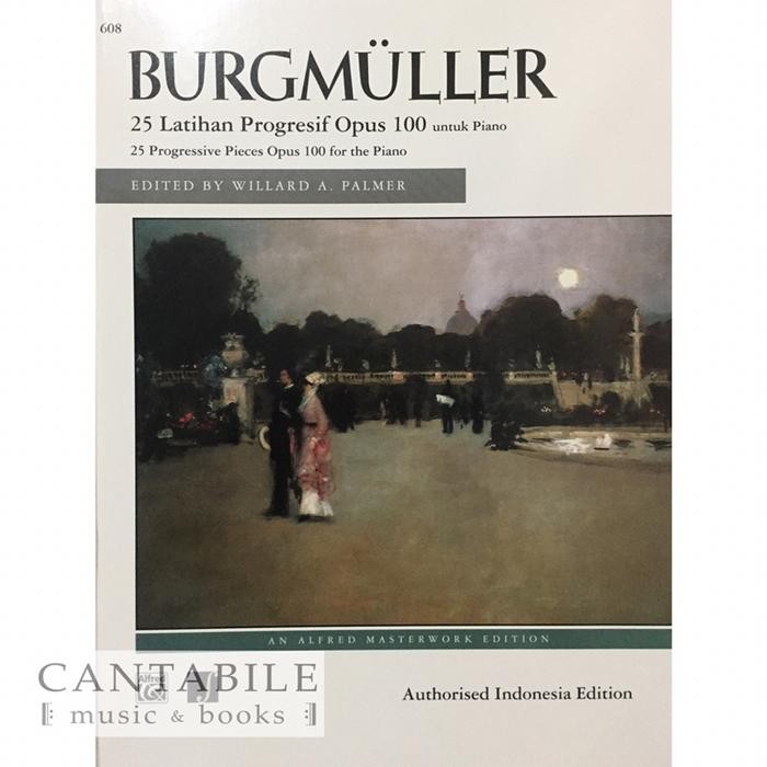 

Buku Burgmuller Op. 100 - Indonesian Edition (cetakan lokal)