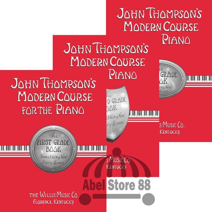 

John Thompson Modern Course for Piano First/Second/Third Grade Buku