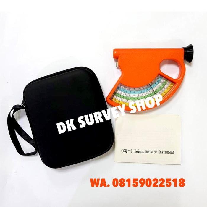 

HAGA METER/HAGAMETER CGQ1/CGQ-1 (UKUR KETINGGIAN/TINGGI POHON)+SARUNG