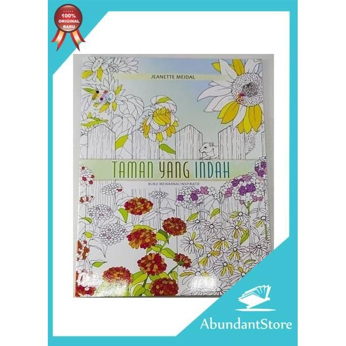 

BUKU MEWARNAI INSPIRATIF DEWASA - TAMAN YANG INDAH