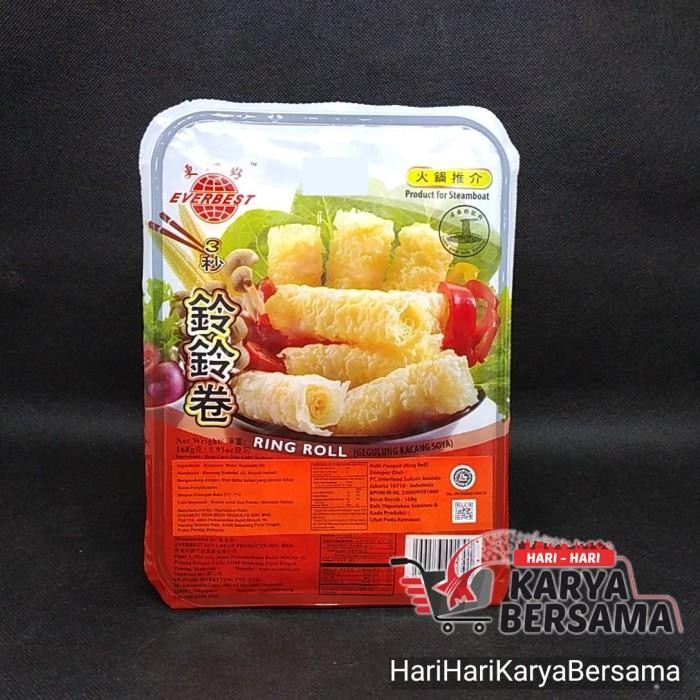 

TERLARIS GEGULUNG KACANG SOYA RING ROLL 168GR READY STOCK