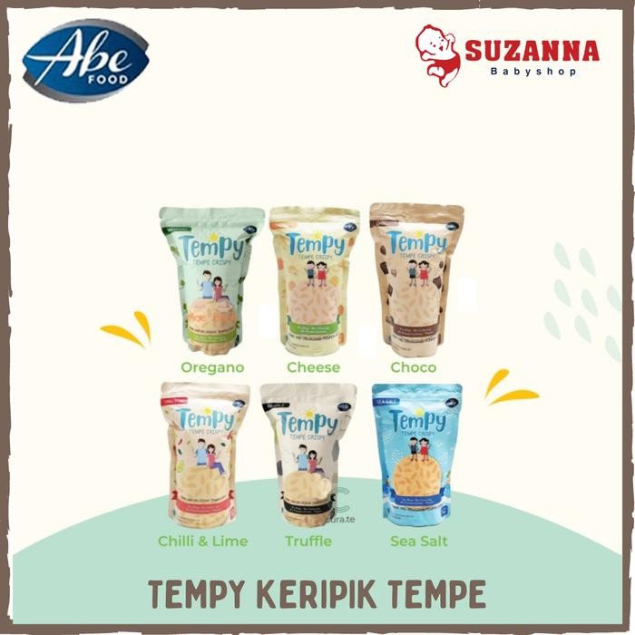 

LUXEHEALTH- Tempy Tempe Crispy - Kripik Tempe - Snack Bayi