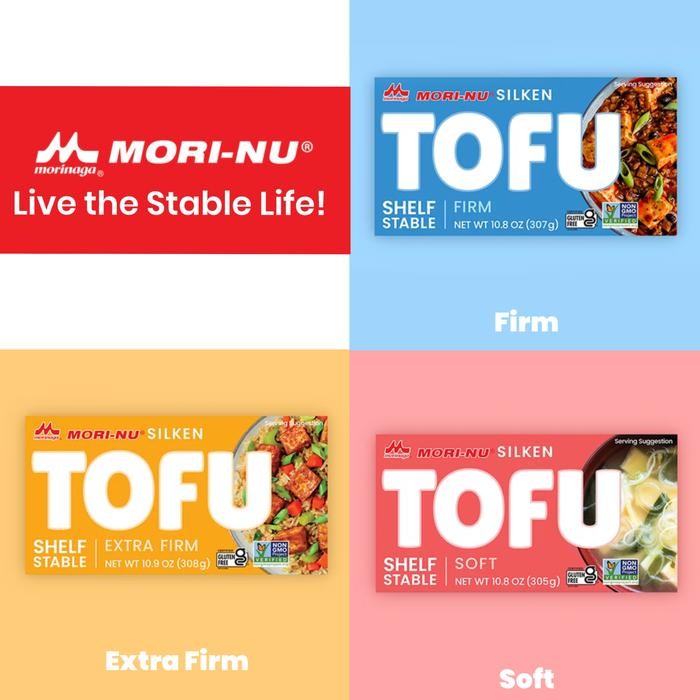 

LUXEHEALTH- Morinaga Tofu Mori-Nu Silken Tofu Soft - Firm Tahu Sutra