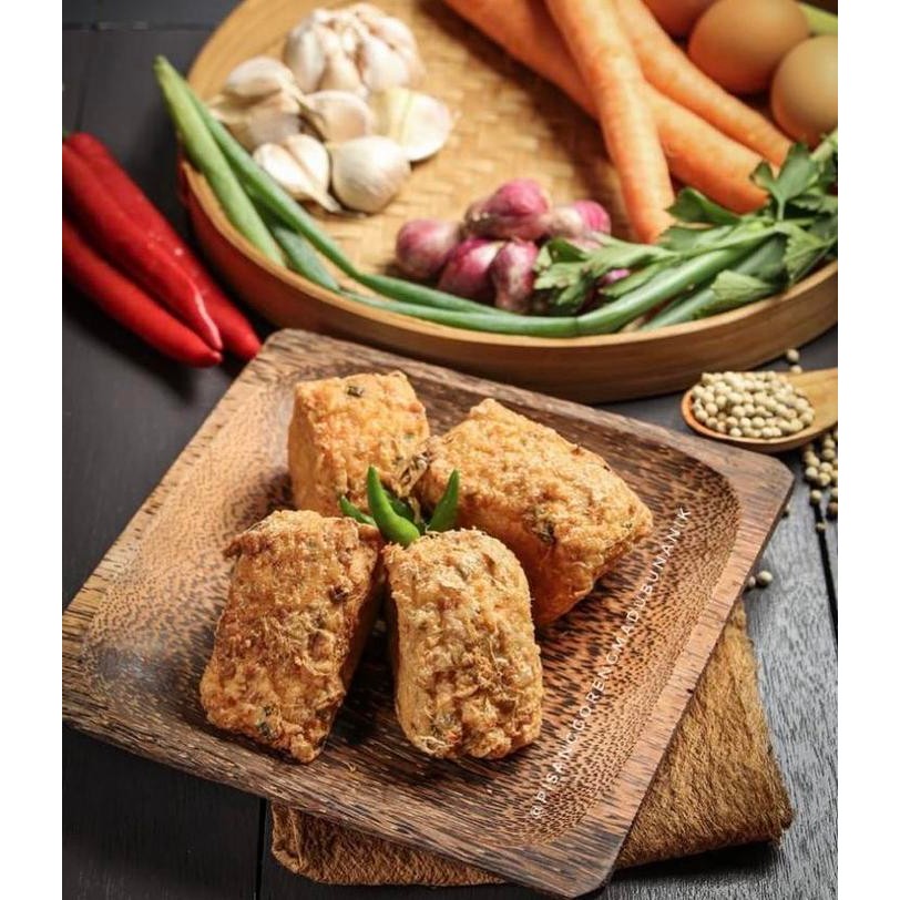 

LUXEHEALTH- 5 Pcs Tahu Tempur Bu Nanik / Tahu Ayam Udang Goreng (Resmi)