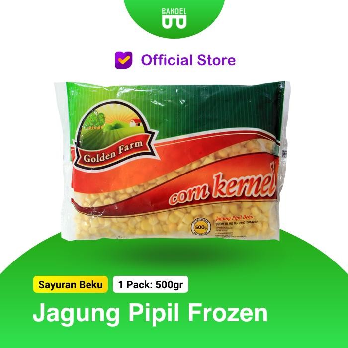 

LUXEHEALTH- Golden Farm Corn Kernel 500 Gr / Jagung Pipil Frozen