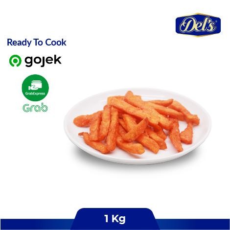

LUXEHEALTH- Del'S Sweet Potato Coated Frozen / Snack Ubi Goreng Beku - 1Kg