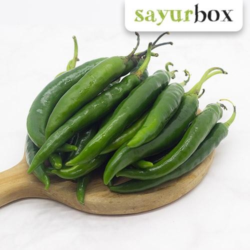 

LUXEHEALTH- Cabai Hijau Besar Value - 250 Gr (Sayurbox)