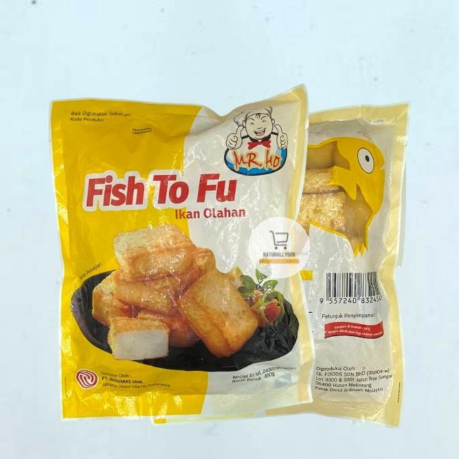 

LUXEHEALTH- Mr Ho Fish Tofu 450Gram Shabu Shabu Tofu Seafood Tahu Frozen
