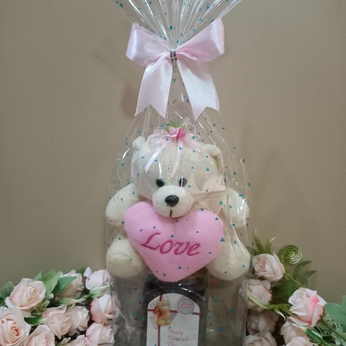 

Parcel Cokelat Chocoballs + Bear + Rose, Conetta