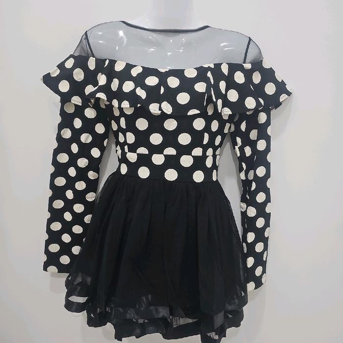 dap Mini Dress vintage victorian bahan katun