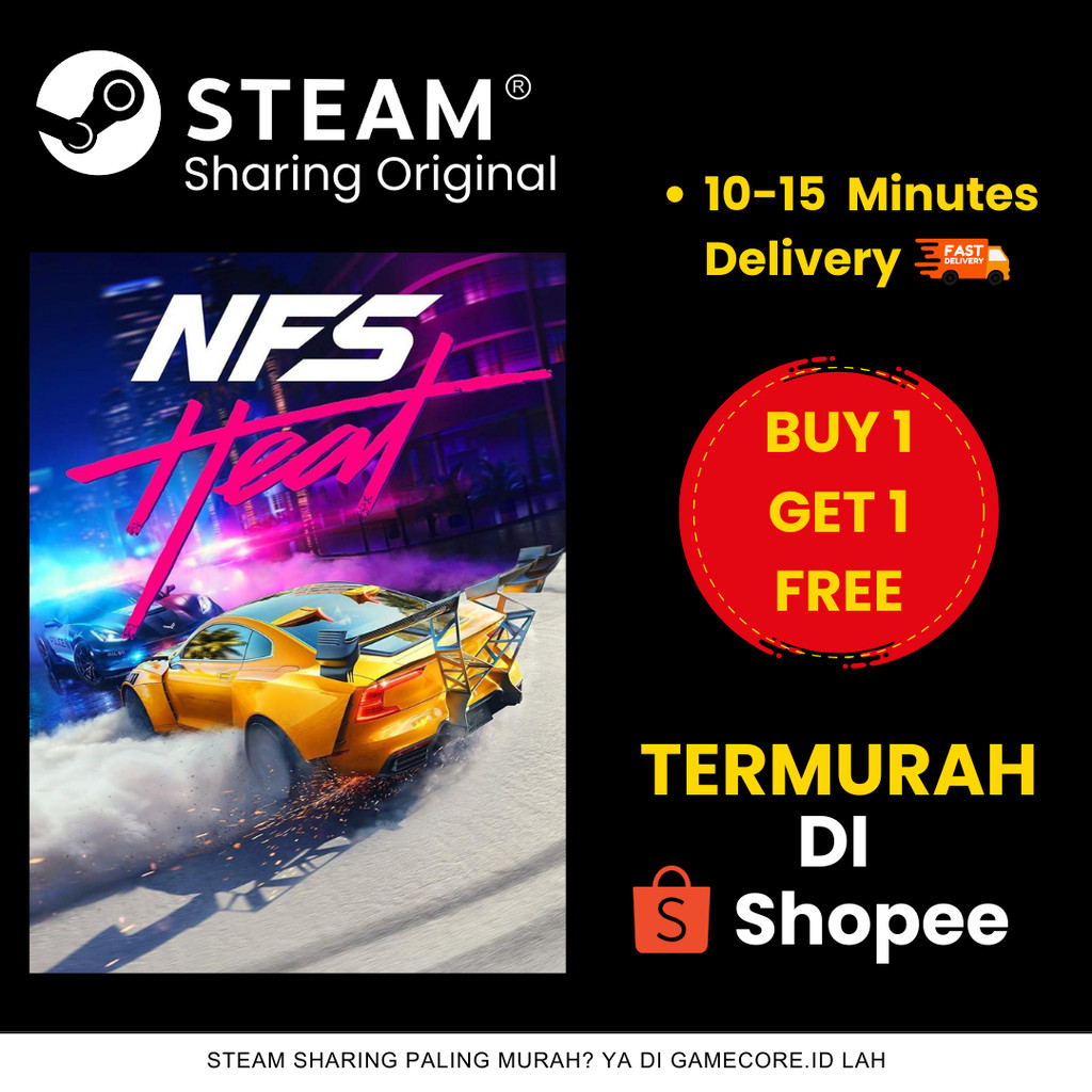 Need for Speed Heat Deluxe Edition PC ORIGINAL