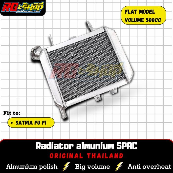 Terpopuler Radiator Almunium Flat Big Volume Spac Satria Fu Fi Ninja Ffa Dragbike Terlariss 