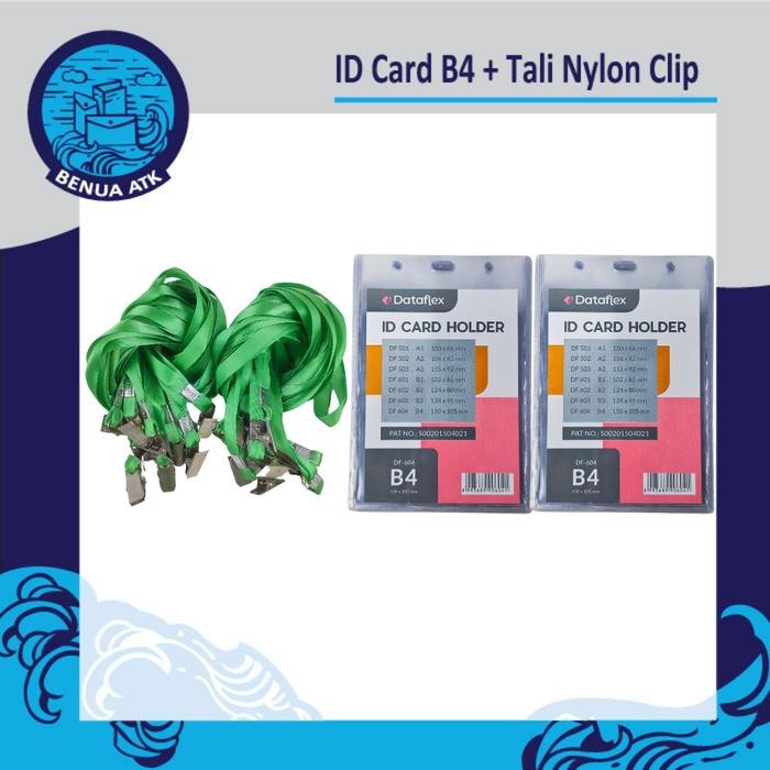 

Ready Bundling Id Card B4 + Tali Nylon Clip Besi [Nyl]
