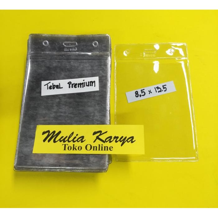 

Ready Plastik Name Tag Premium 8.5X13.5Cm Mika Kantong Id Panitia