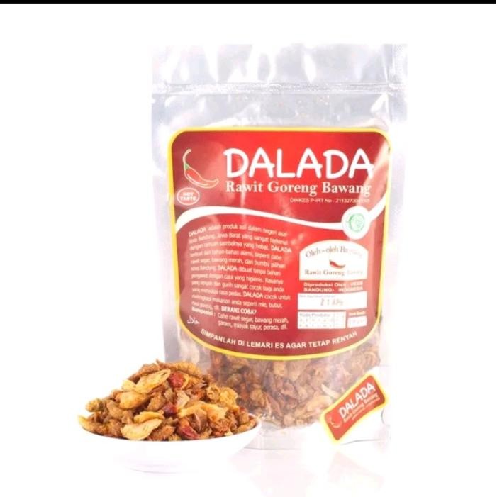 

promo dalada cabai rawit goreng pedas bawang crispy