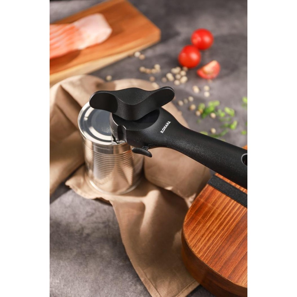 Kohana Smooth Edge Can Opener Black