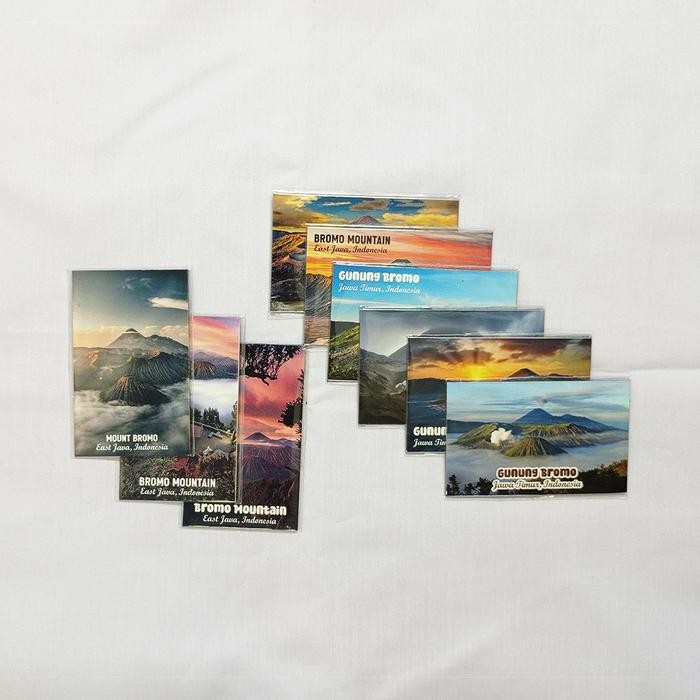 FRIDGE MAGNET SOUVENIRS Magnet Tempelan Kulkas Indonesia Edisi Gunung Bromo
