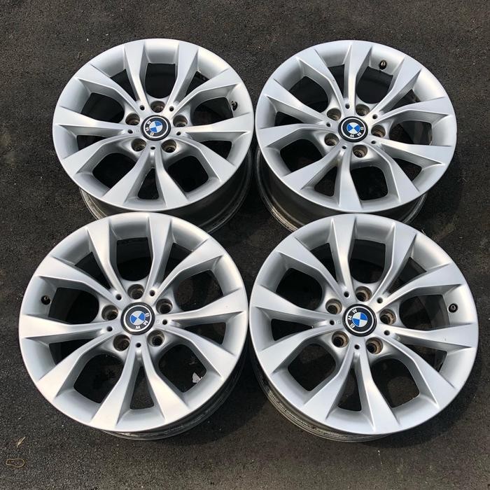 Bisa Grab Velg Bmw Oem X1 R17 5X120 Like New Original For E36 E46 E90