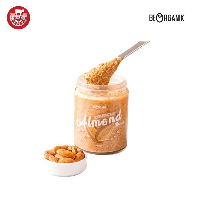 

BeOrganik Roasted Almond Butter / Selai Almond 260gr, Brothermeatshop
