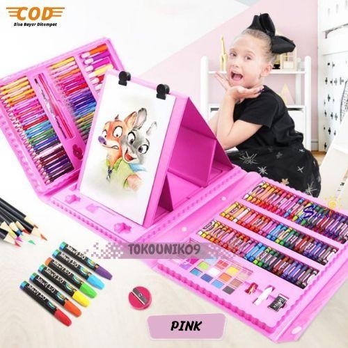 

Terlaris! Crayon 208 Pcs / Crayon Warna Warni / Pencil Warna / Alat Menggambar Shenar / Warna Biru