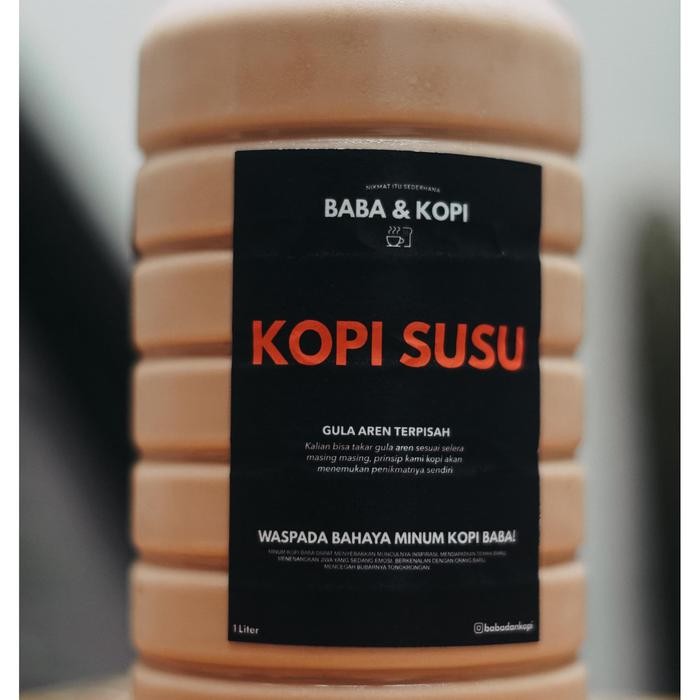 

Kopi Susu 1 Liter